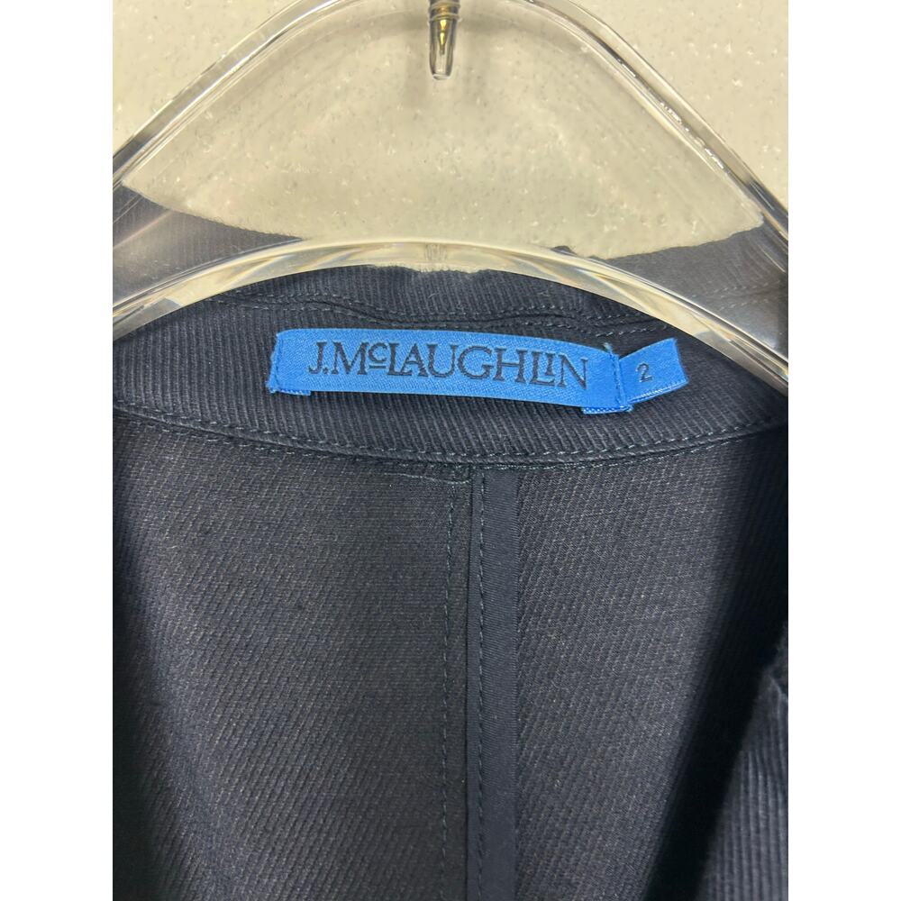 J. Mclaughlin Button Up Tortoise Shell Button Jac… - image 6